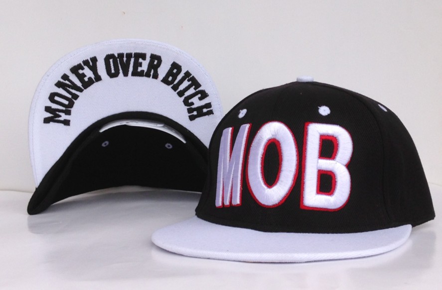 MOB (Money Over Bitch) Snapback Hat #03